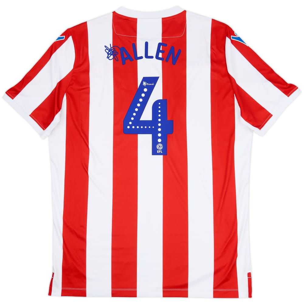 2018-19 Stoke City Home Shirt Allen #4 - 10/10 - (3XL)