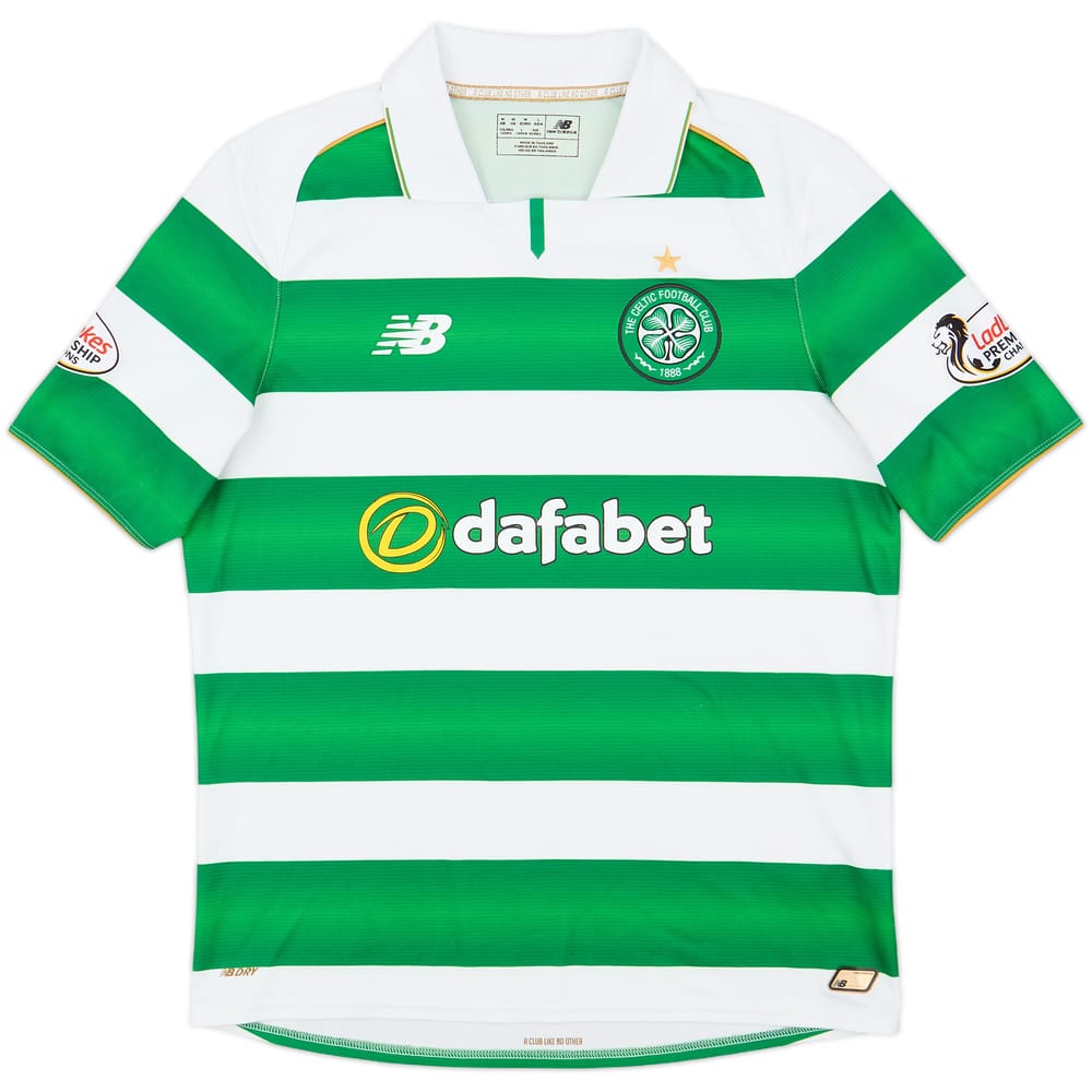 2016-17 Celtic Home Shirt - 6/10 - (M)