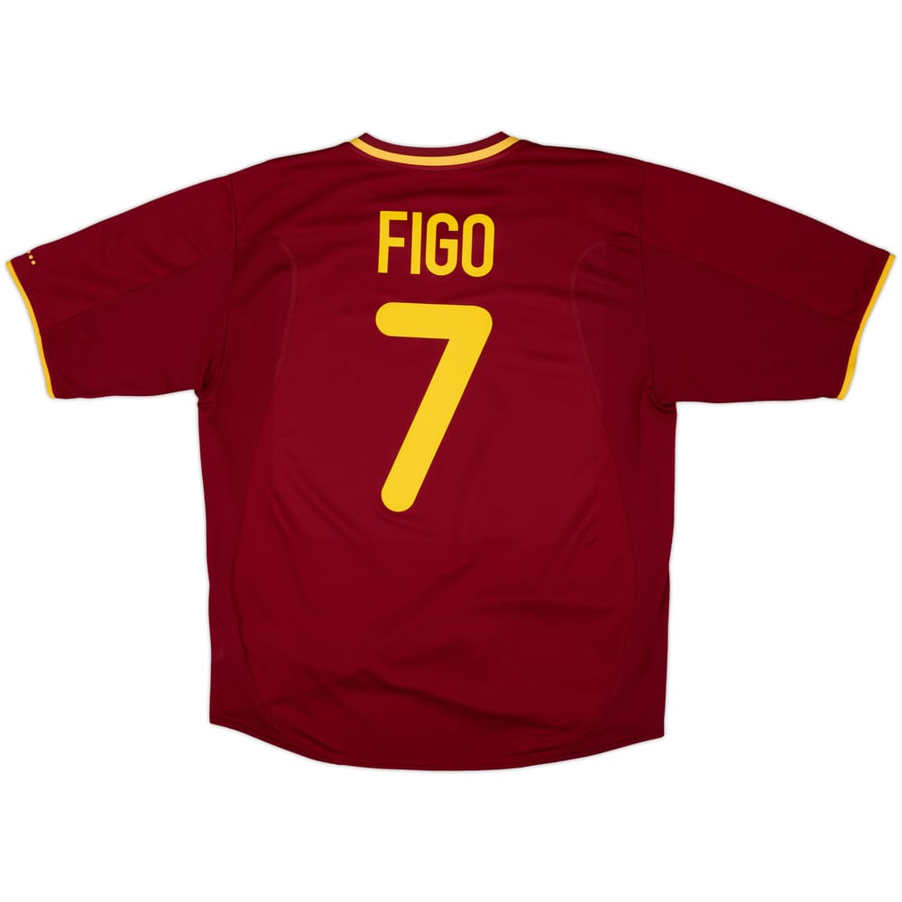 2000-02 Portugal Home Shirt Figo #7 - 9/10 - (L)