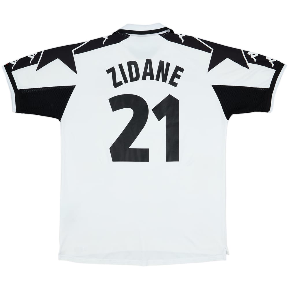 1999-00 Juventus Away Shirt Zidane #21 - 5/10 - (XXL)