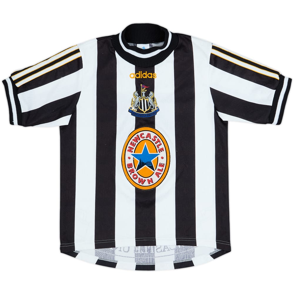 1997-99 Newcastle Home Shirt - 8/10 - (M.Boys)