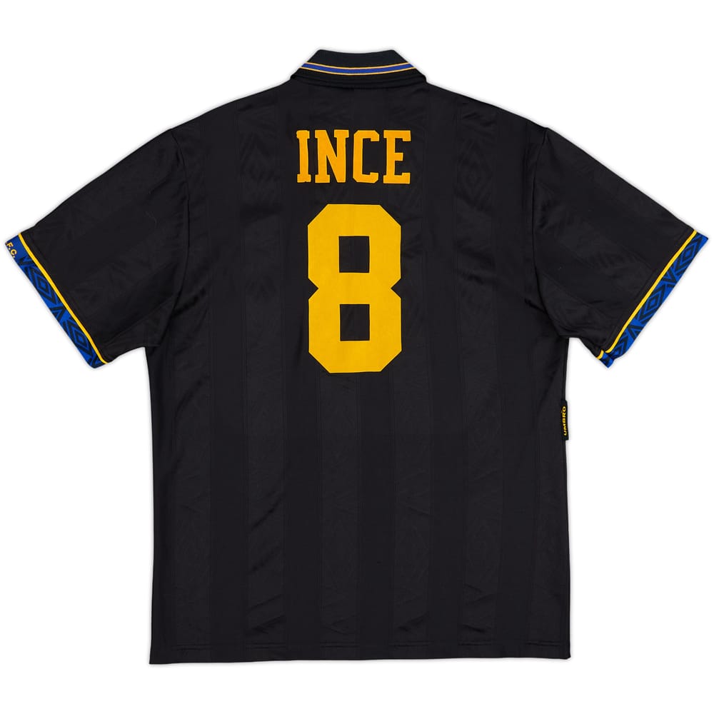 1993-95 Manchester United Away Shirt Ince #8 - 8/10 - (M)