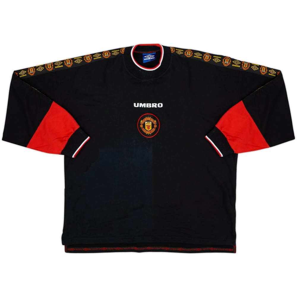 1996-97 Manchester United Umbro Sweat Top - 5/10 - (XXL)