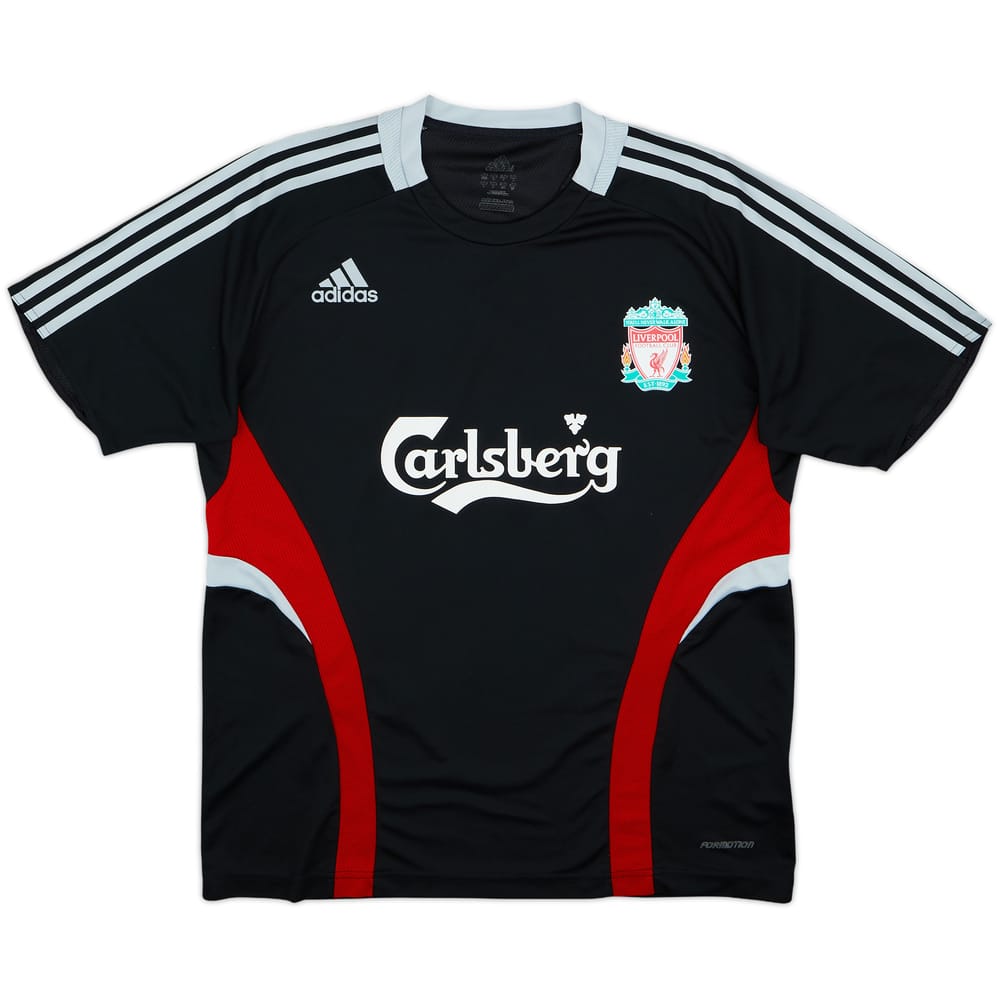 2008-09 Liverpool adidas Training Shirt - 8/10 - (L)