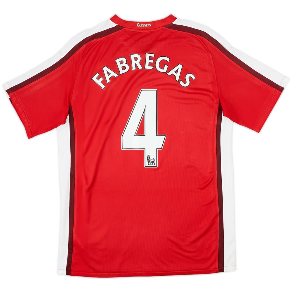 2008-10 Arsenal Home Shirt Fabregas #4