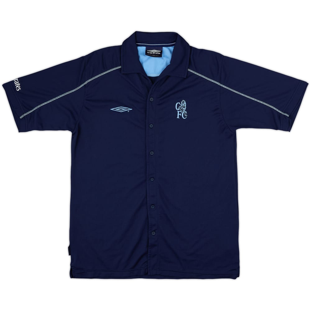 2004-06 Chelsea Umbro Button Up Shirt - 10/10 - (L)