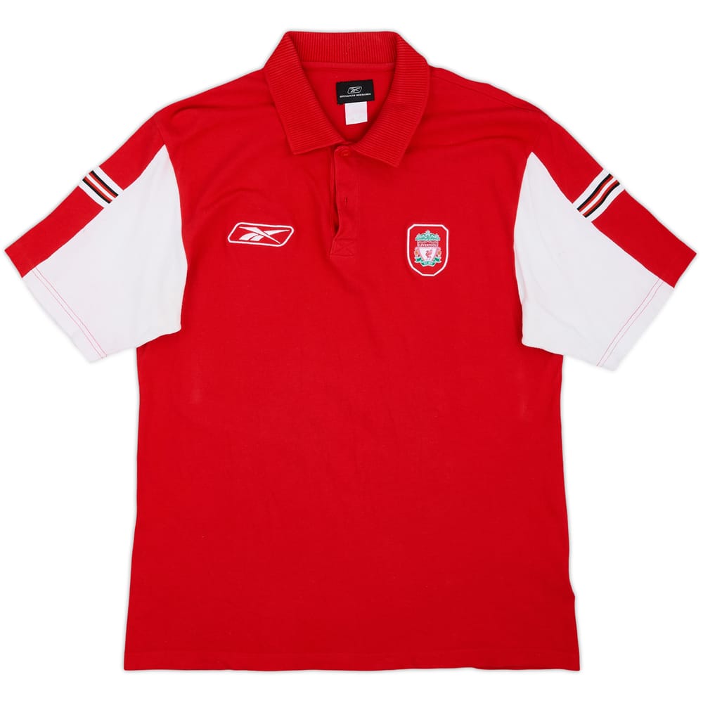 2004-05 Liverpool Reebok Polo Shirt - 6/10 - (M)