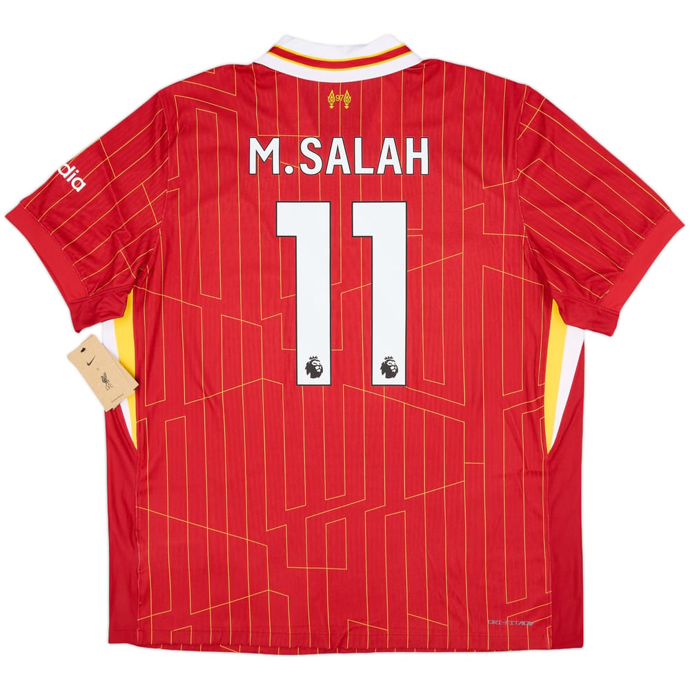 Camiseta auténtica de local del Liverpool 2024-25 M.Salah #11 (XXL)