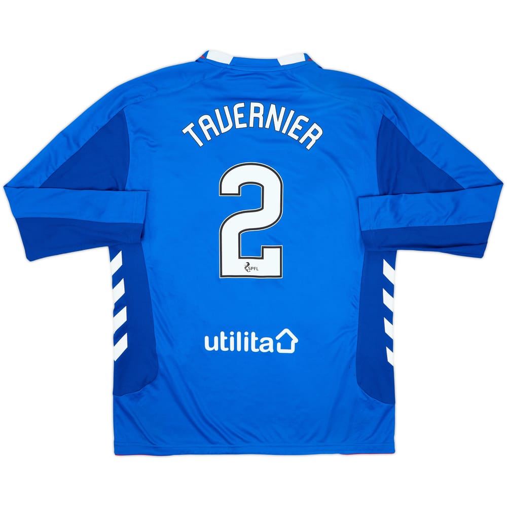 2018-19 Rangers Home L/S Shirt Tavernier #2 - 5/10 - (XXL)