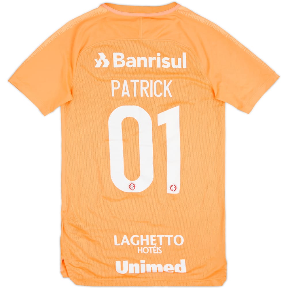 2019 Internacional Nike Training Shirt Patrick #01 - 7/10 - (S)