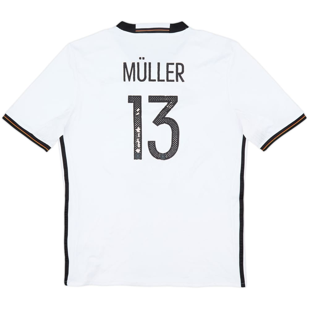 2015-16 Germany Home Shirt Muller #13 - 5/10 - (XL.Boys)