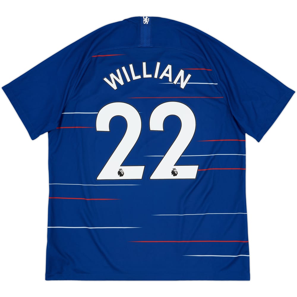2018-19 Chelsea Home Shirt Willian #22 - 9/10 - (XL)