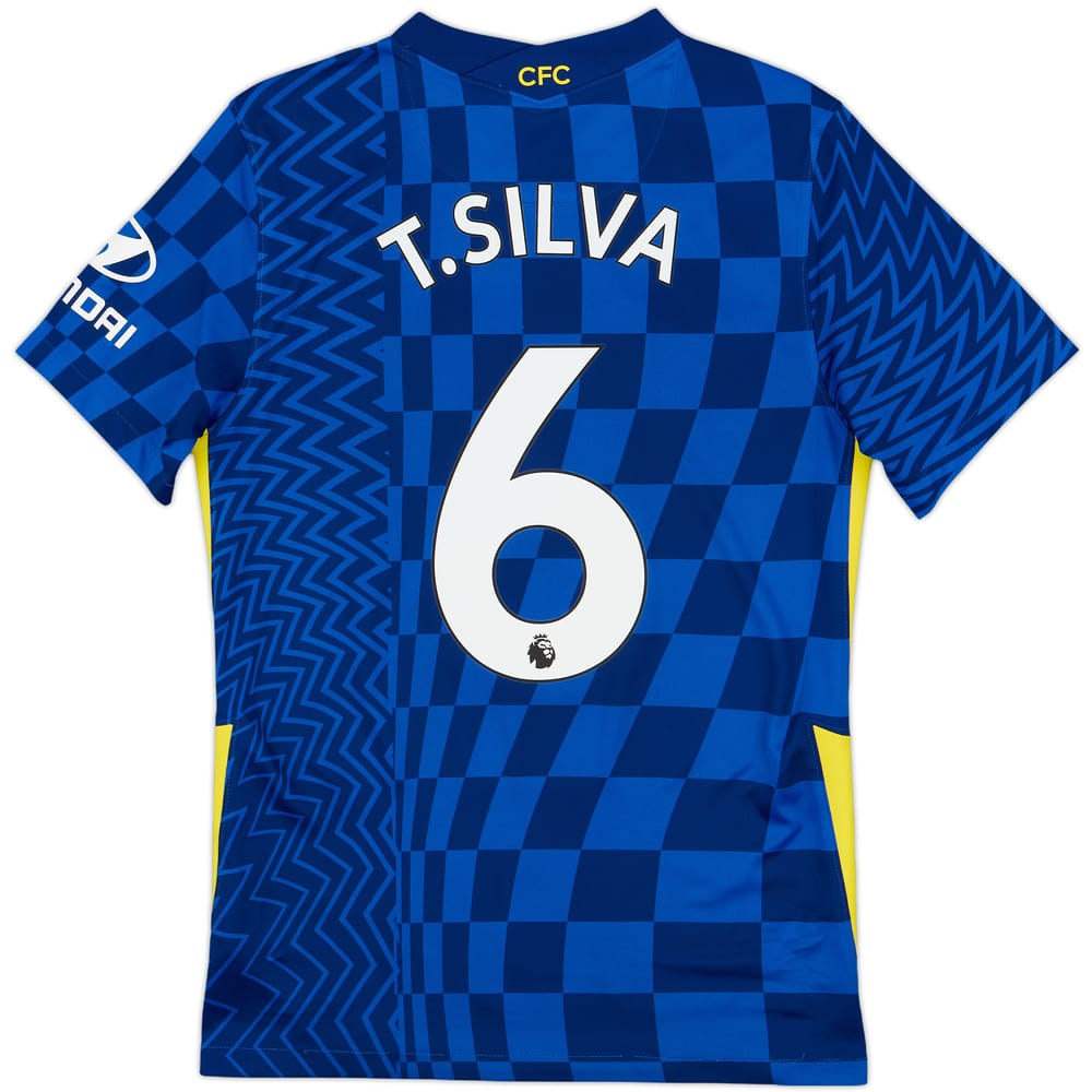 2021-22 Chelsea Home Shirt T.Silva #6 - 9/10 - (S)