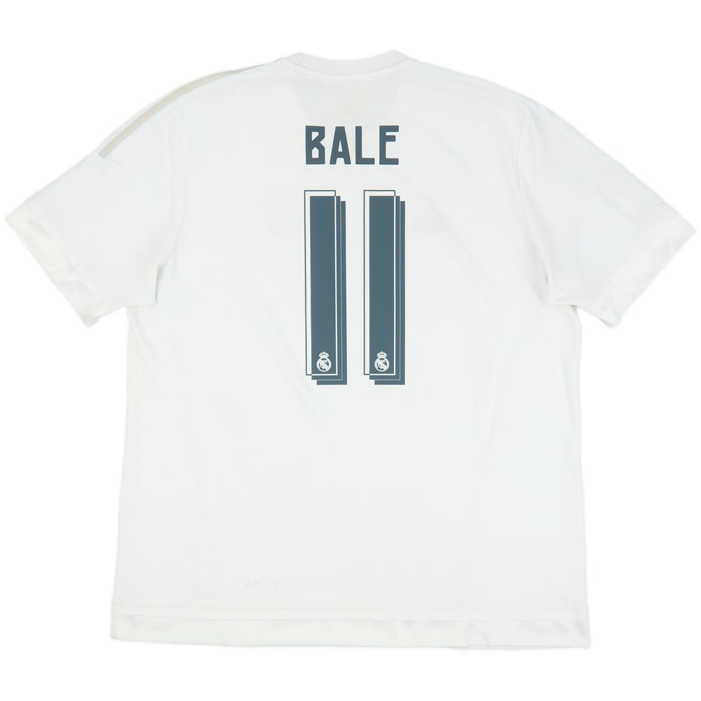 2015-16 Real Madrid Home Shirt Bale #11 - 7/10 - (XXL)
