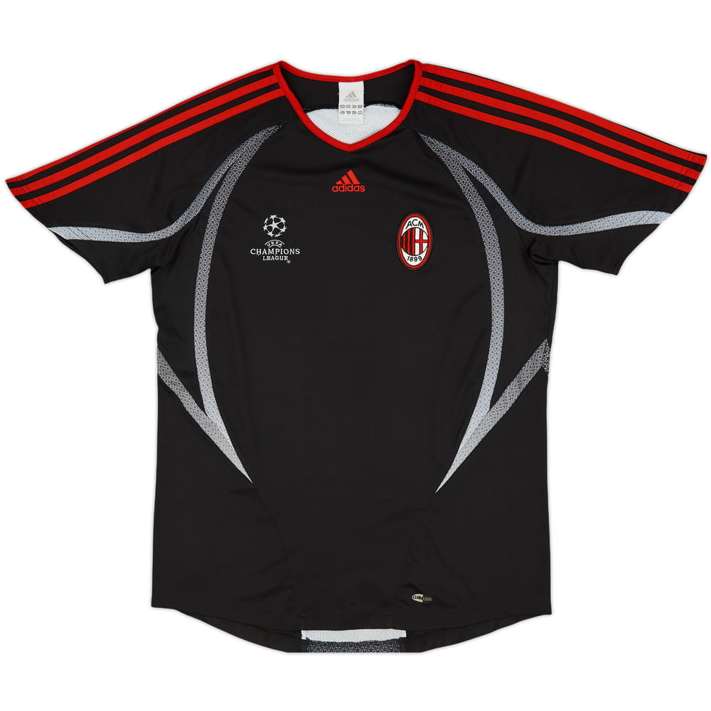 2006-07 AC Milan adidas Champions League Training Shirt - 9/10 - (L)