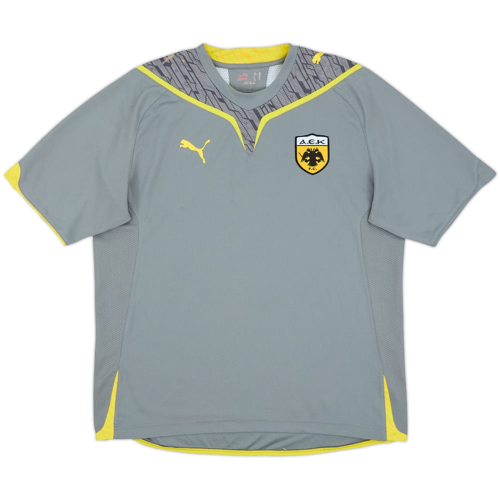 2009-10 AEK Athens Third Shirt - 5/10 - (XL)