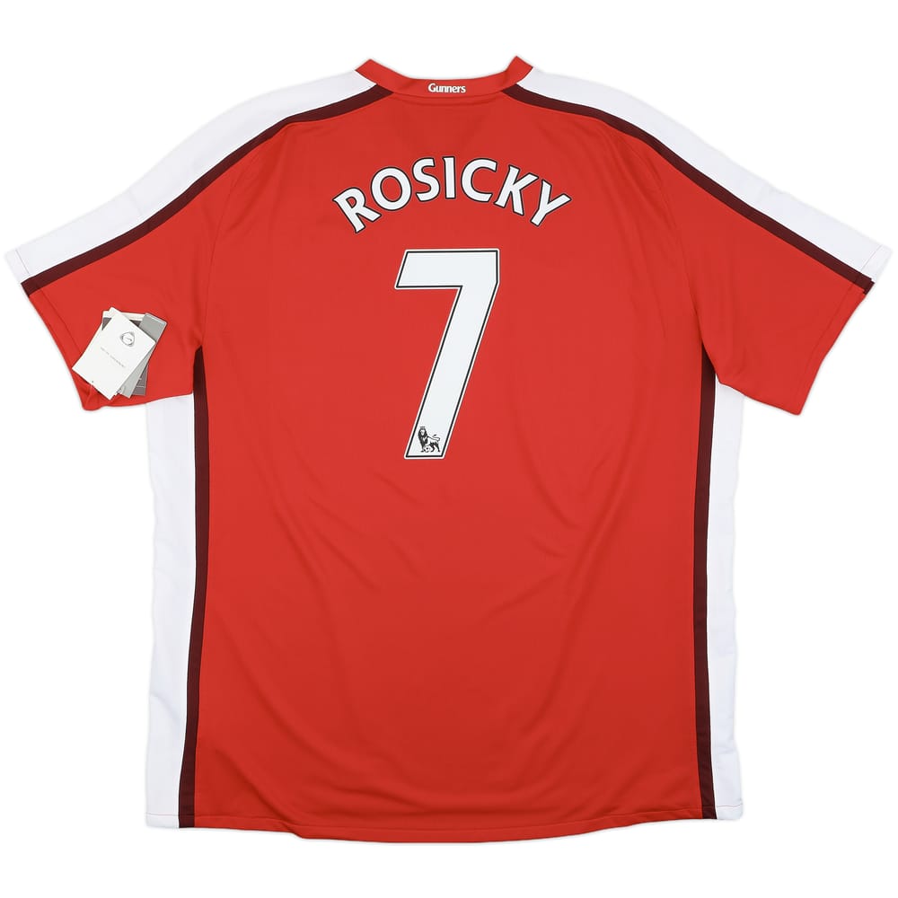 2008-10 Arsenal Home Shirt Rosicky #7 (XXL)