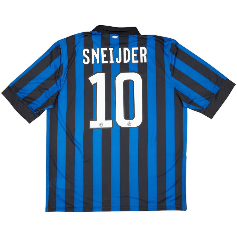 2011-12 Inter Milan Home Shirt Sneijder #10 (XL)