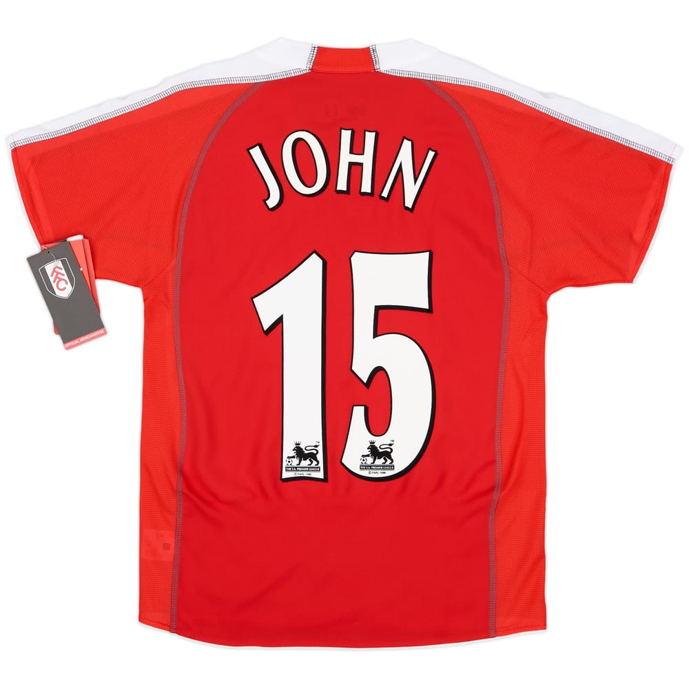 2005-06 Fulham Away Shirt John #15 (M.Boys)