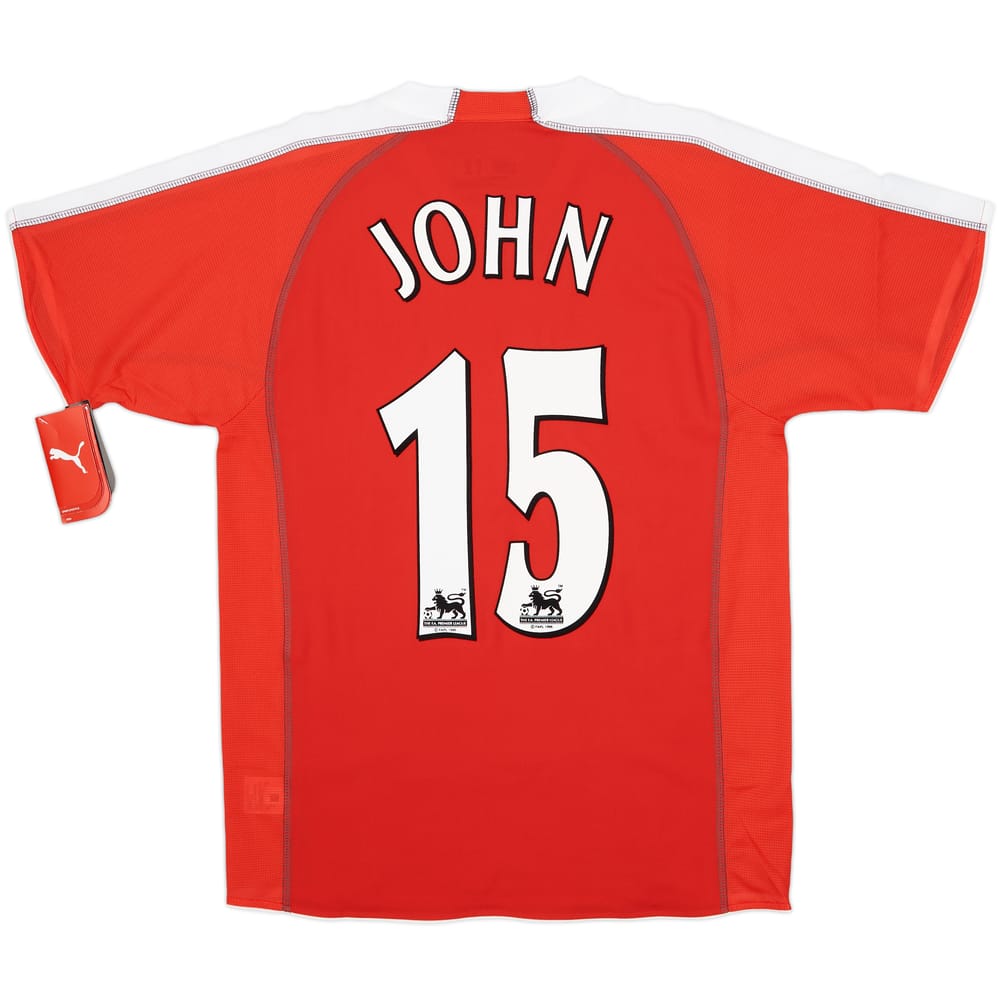 2005-06 Fulham Away Shirt John #15 (XL.Boys)