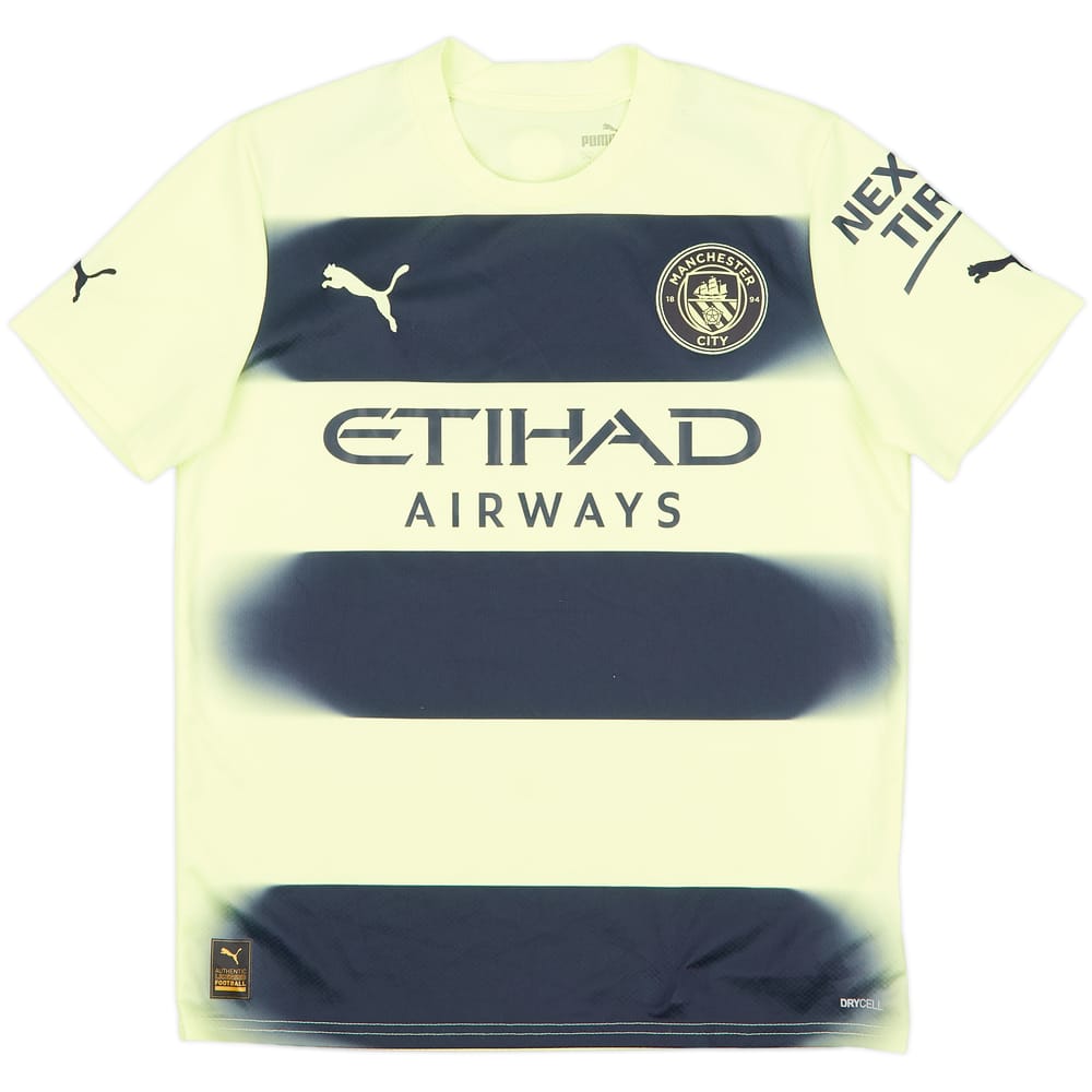 2022-23 Manchester City Third Shirt - 9/10 - (L.Boys)