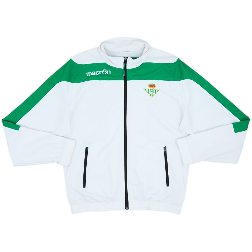 2013-14 Real Betis Macron Track Jacket - 6/10 - (S)