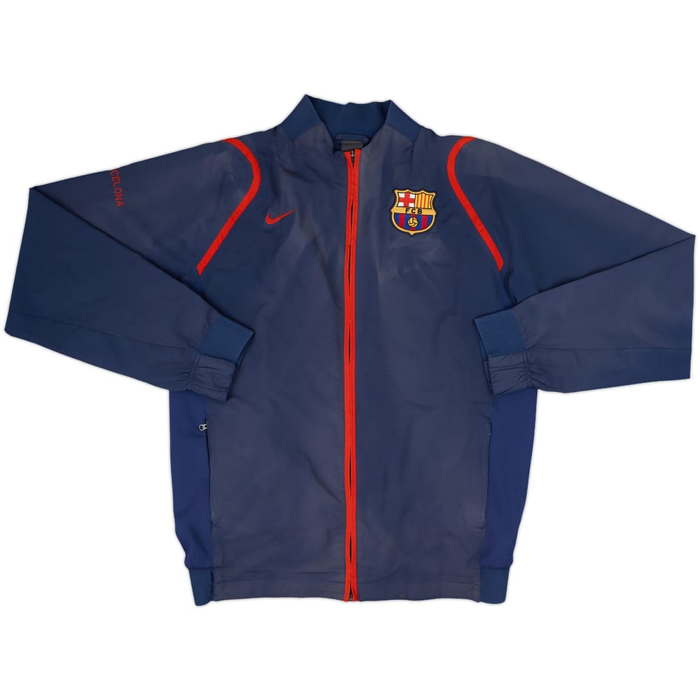 2006-07 Barcelona Nike Track Jacket - 4/10 - (L)