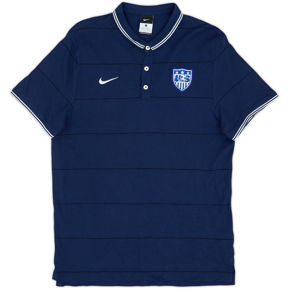 2014-15 USA Nike Polo Shirt - 8/10 - (L)