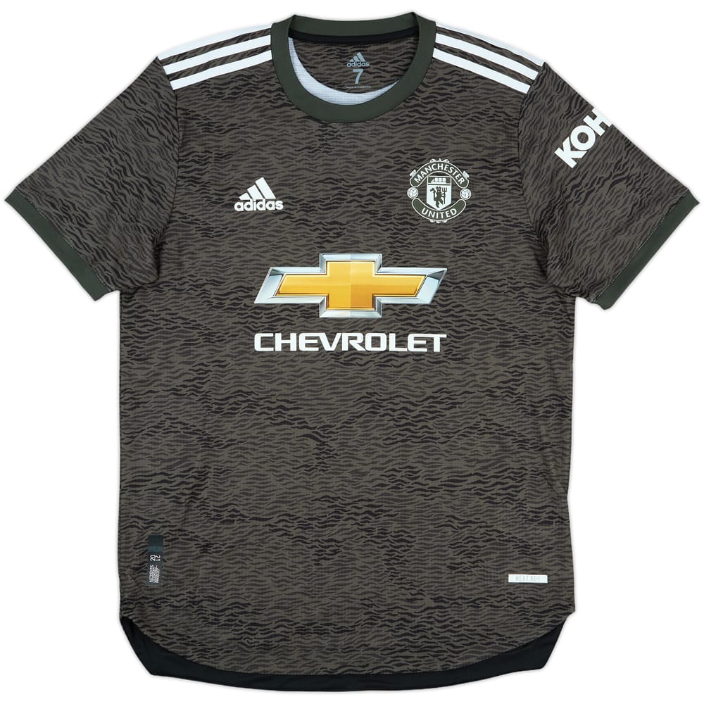 2020-21 Manchester United Match Issue Away Shirt #8