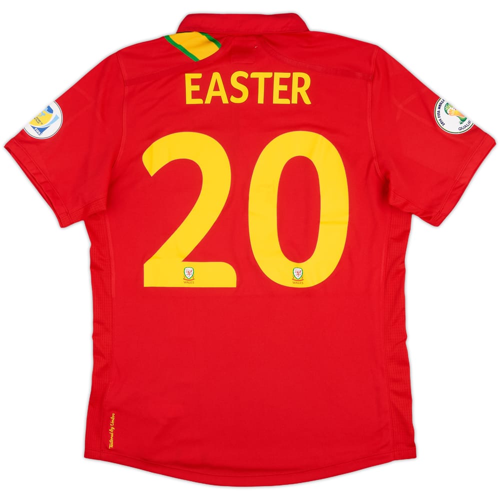 2013 Wales Match Issue Home Shirt Easter #20