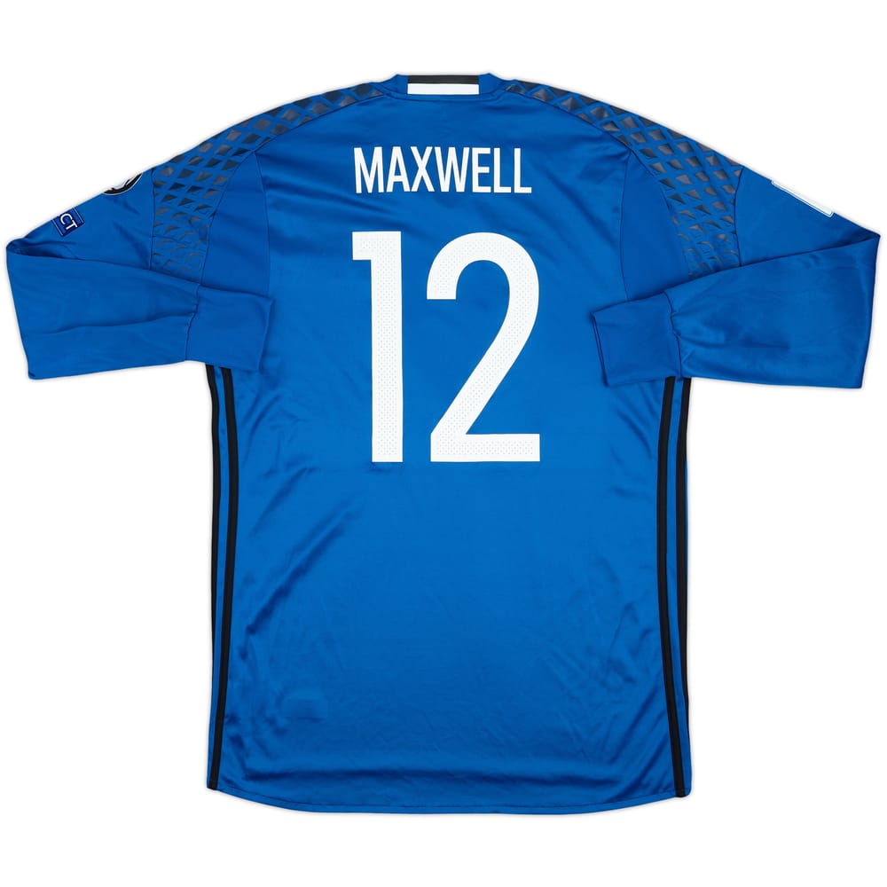 2017 Wales Match Issue GK Shirt Maxwell #12