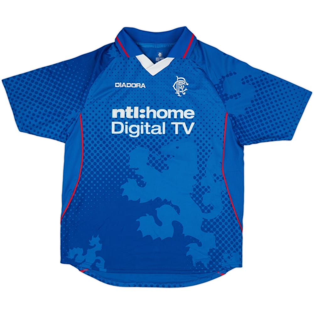 2002-03 Rangers Home Shirt - 8/10 - (M)