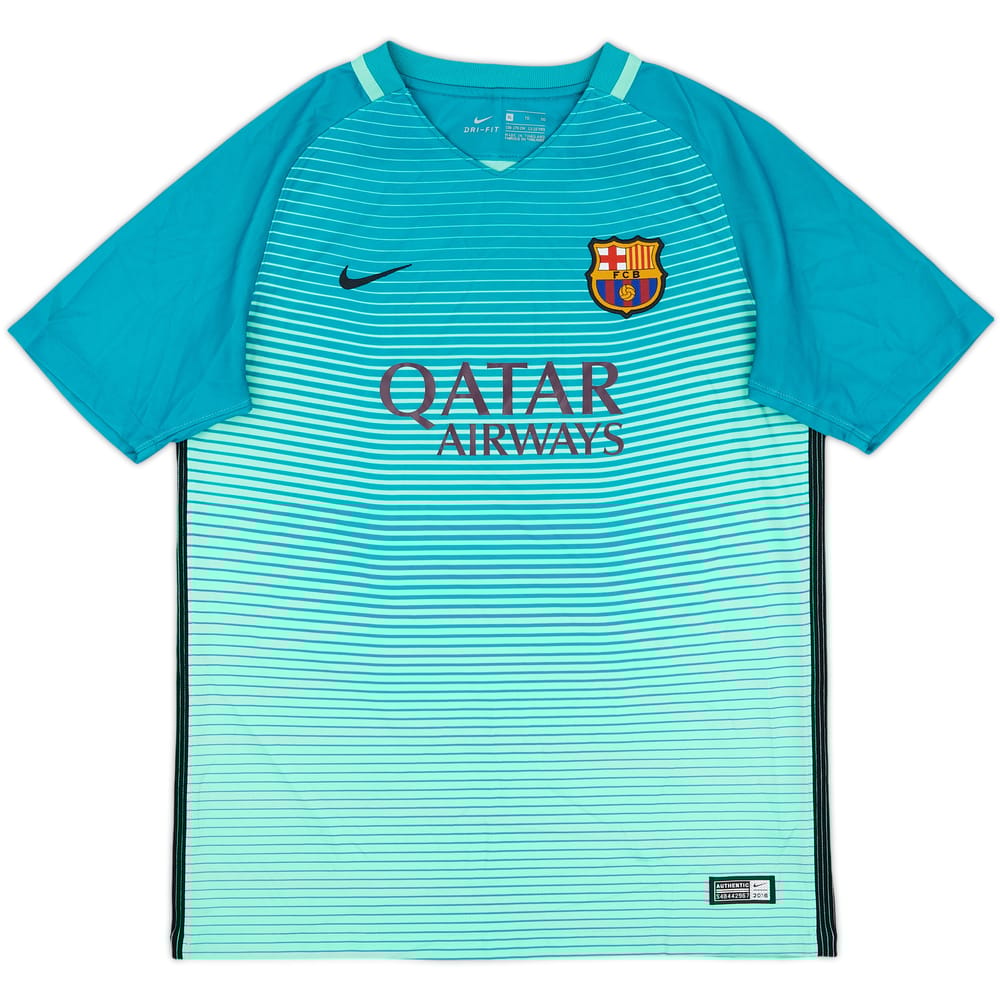 2016-17 Barcelona Third Shirt - 8/10 - (XL.Boys)