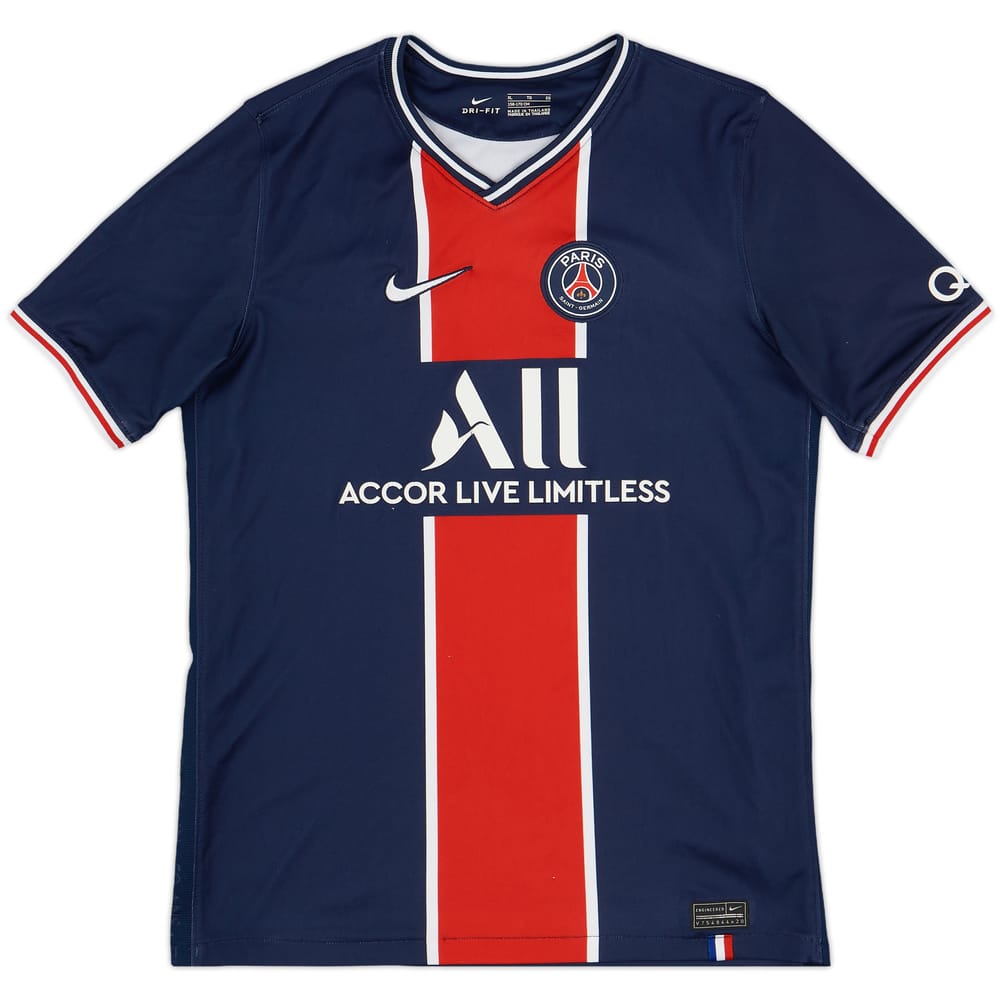 2020-21 Paris Saint-Germain Home Shirt - 7/10 - (XL.Boys)