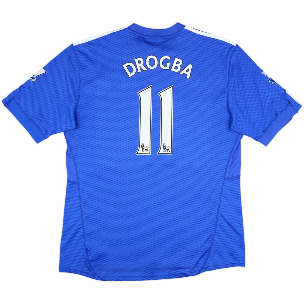 2009-10 Chelsea Home Shirt Drogba #11 - 10/10 - (XL)