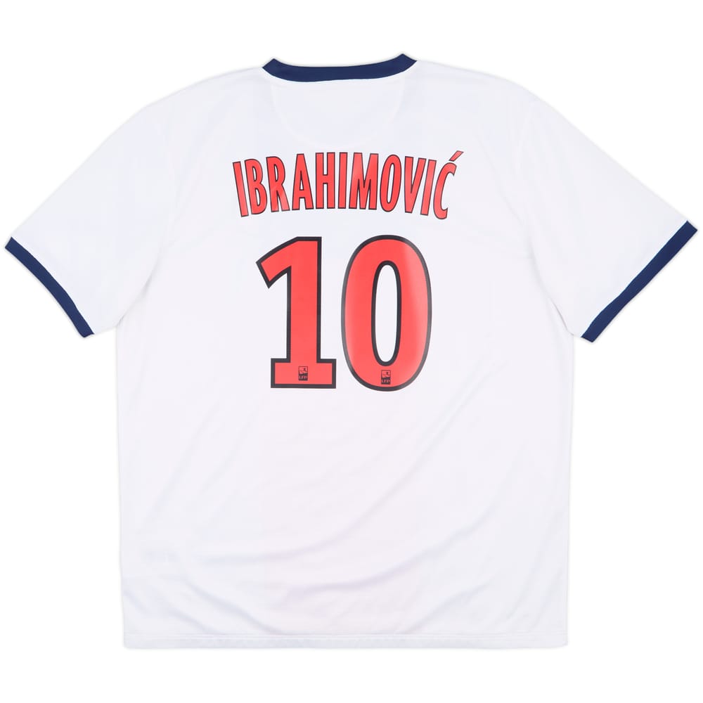 2013-14 Paris Saint-Germain Away Shirt Ibrahimovic #10 - 7/10 - (XL)