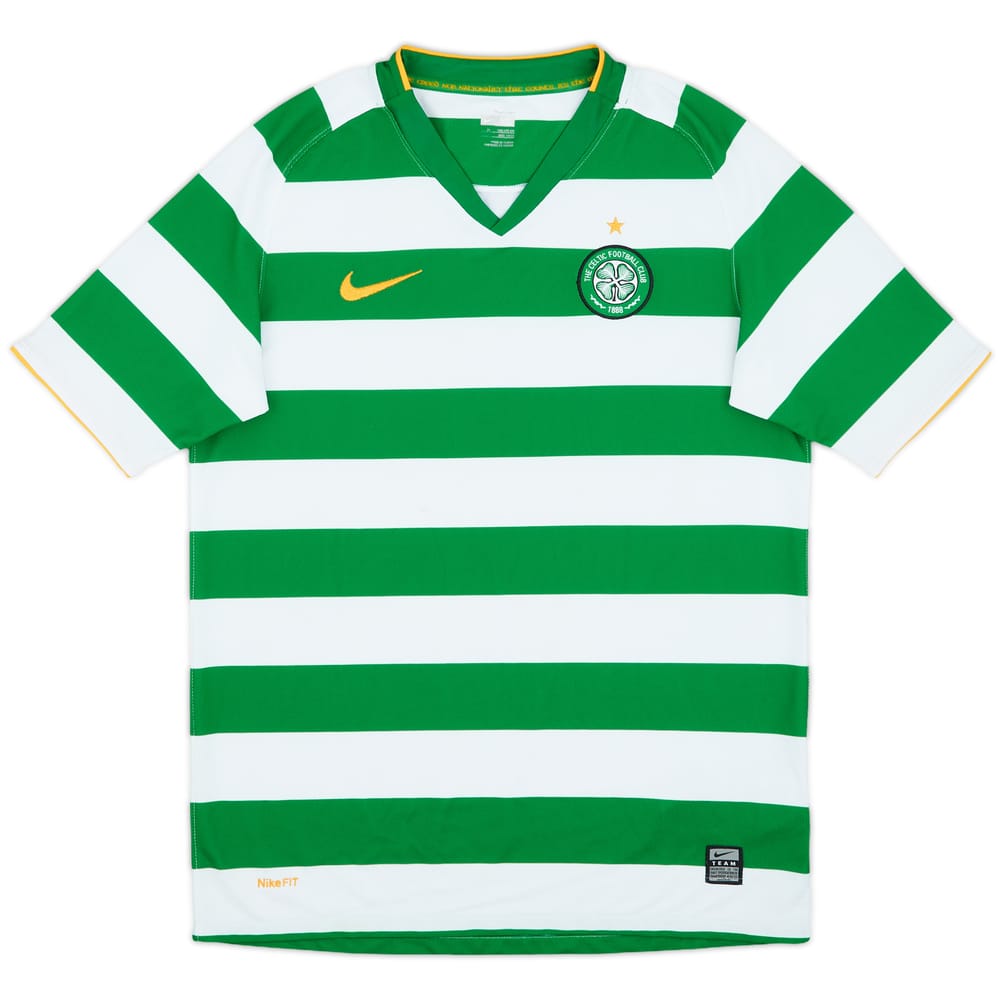 2008-10 Celtic Home Shirt - 5/10 - (XL.Boys)