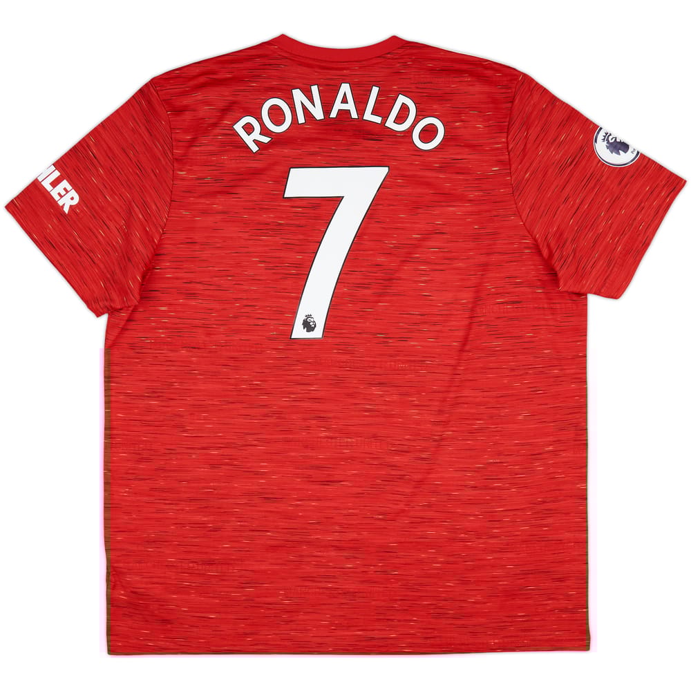 2020-21 Manchester United Home Shirt Ronaldo #7 - 8/10 - (XXL)