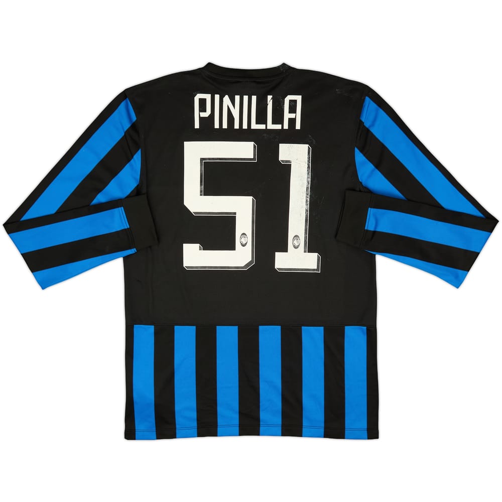 2014-15 Atalanta Home L/S Shirt Pinilla #51 - 5/10 - (M)