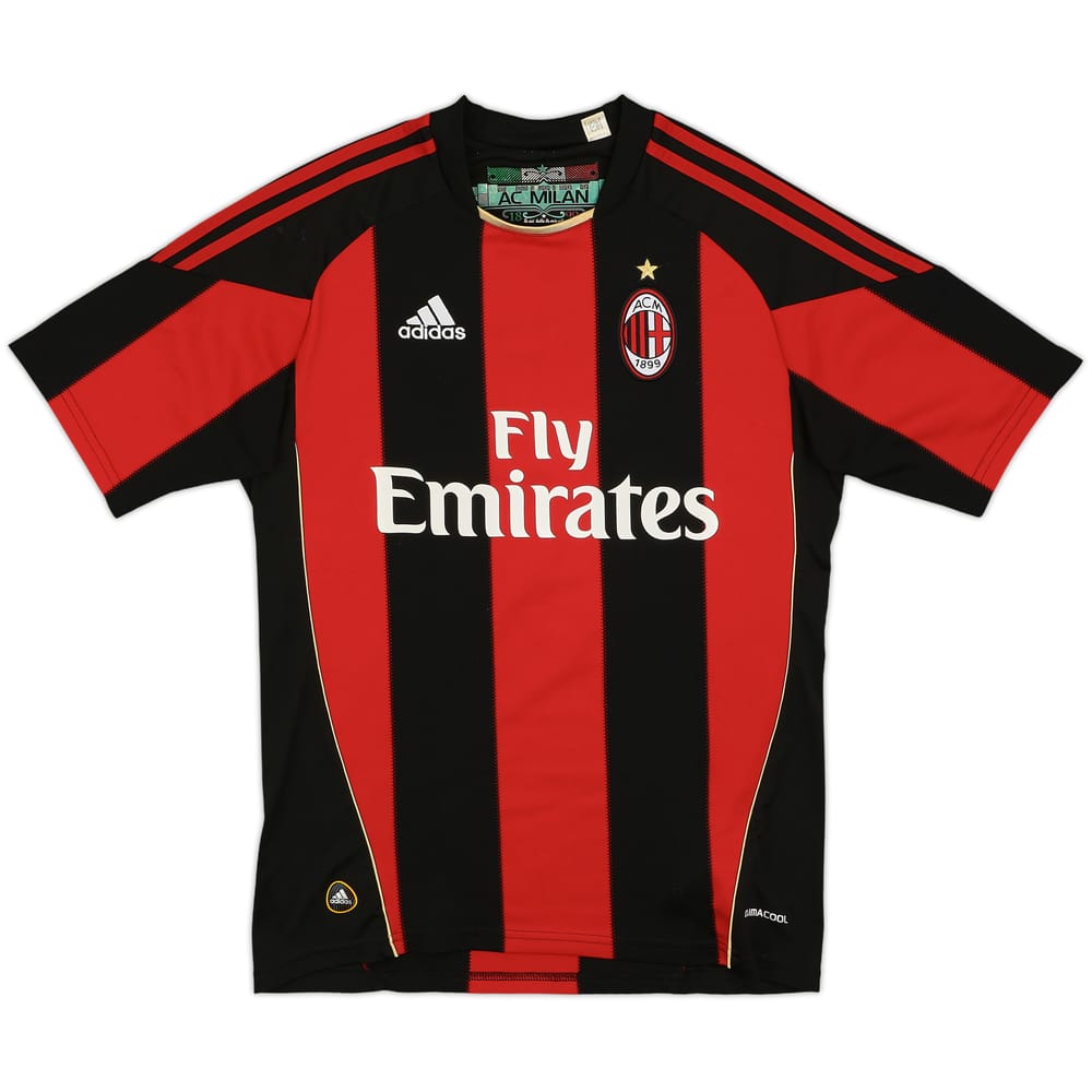 2010-11 AC Milan Home Shirt Pato #7 - 3/10 - (S)