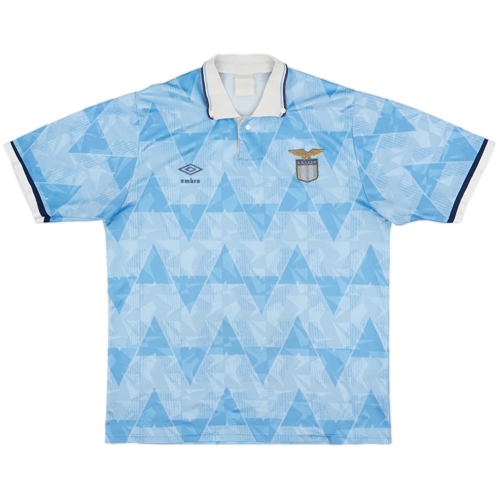 1989-91 Lazio Home Shirt - 5/10 - (XL)