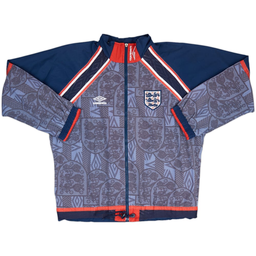 1994-96 England Umbro Track Jacket - 6/10 - (M)
