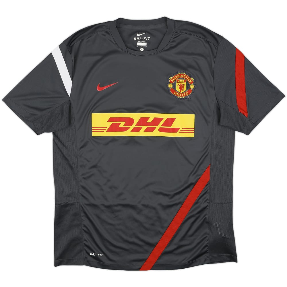 2012-13 Manchester United Nike Training Shirt - 9/10 - (L)