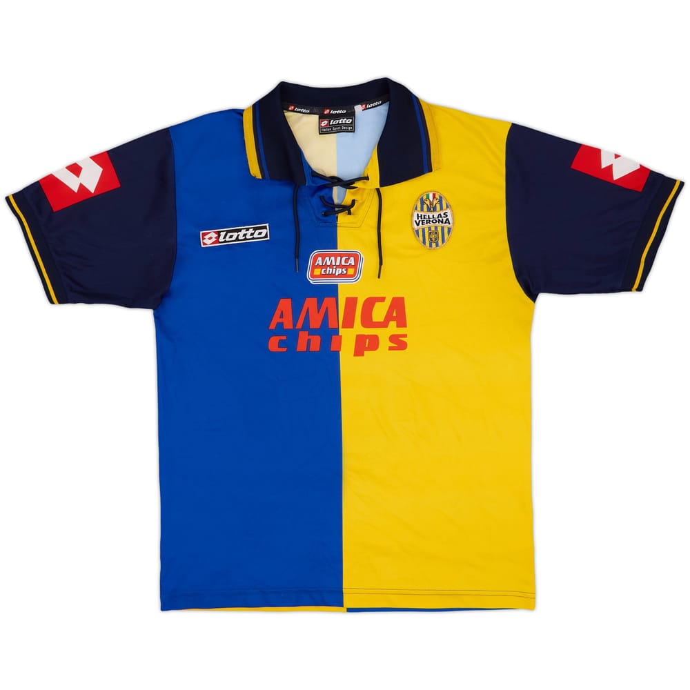 2001-02 Hellas Verona Anniversary Shirt - 8/10 - (M)