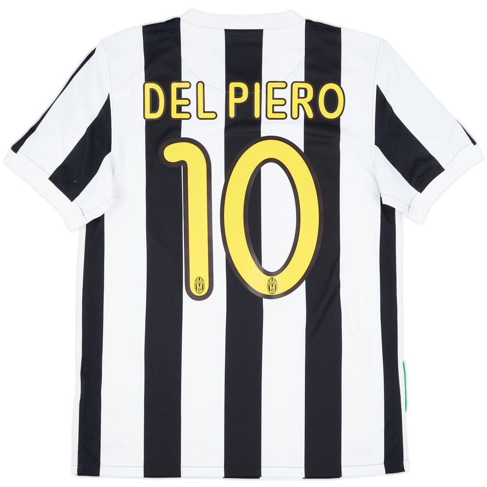 2009-10 Juventus Home Shirt Del Piero #10 - 8/10 - (S)
