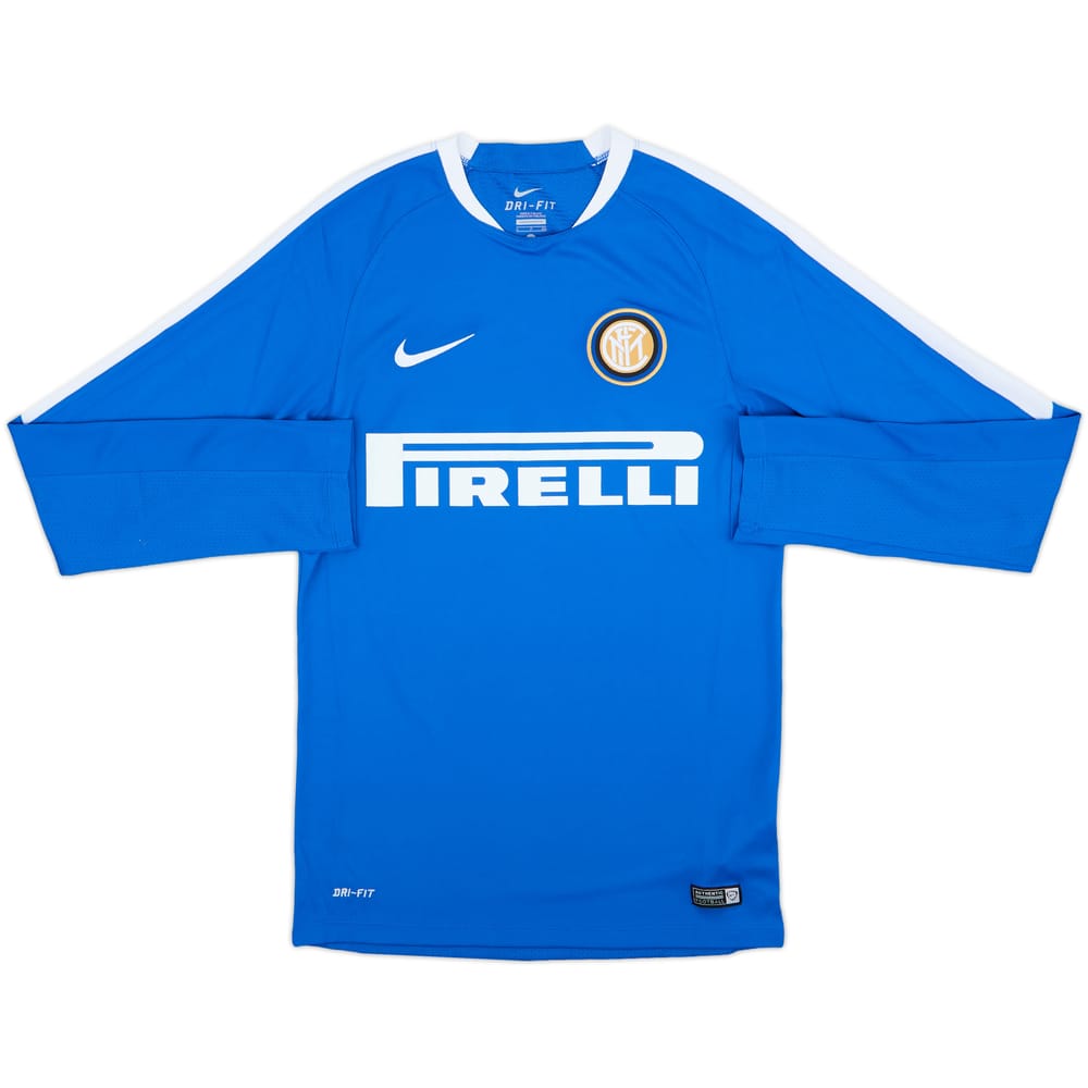 2015-16 Inter Milan Nike Training L/S Shirt - 8/10 - (S)