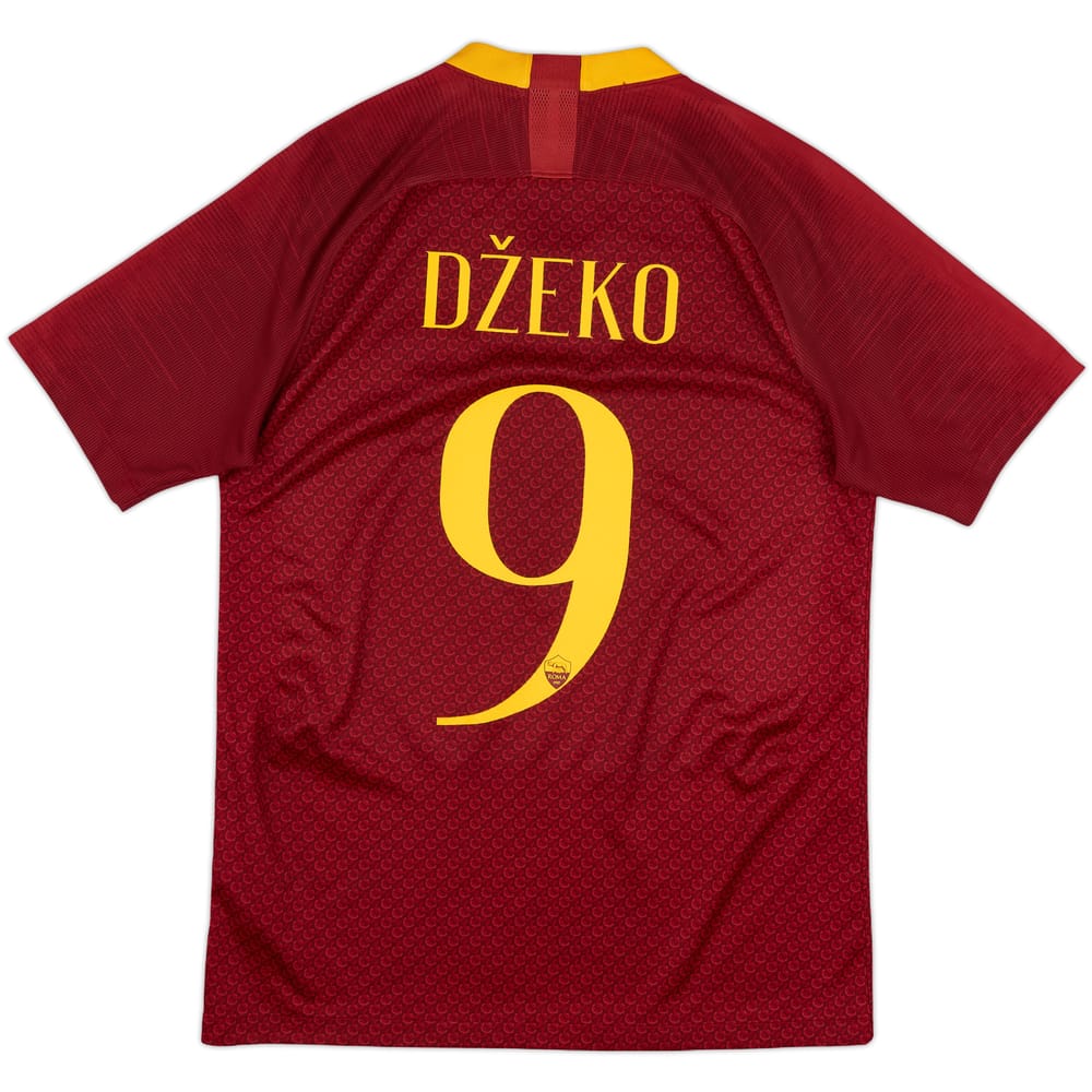 2018-19 Roma Home Shirt Dzeko #9 - 7/10 - (S)