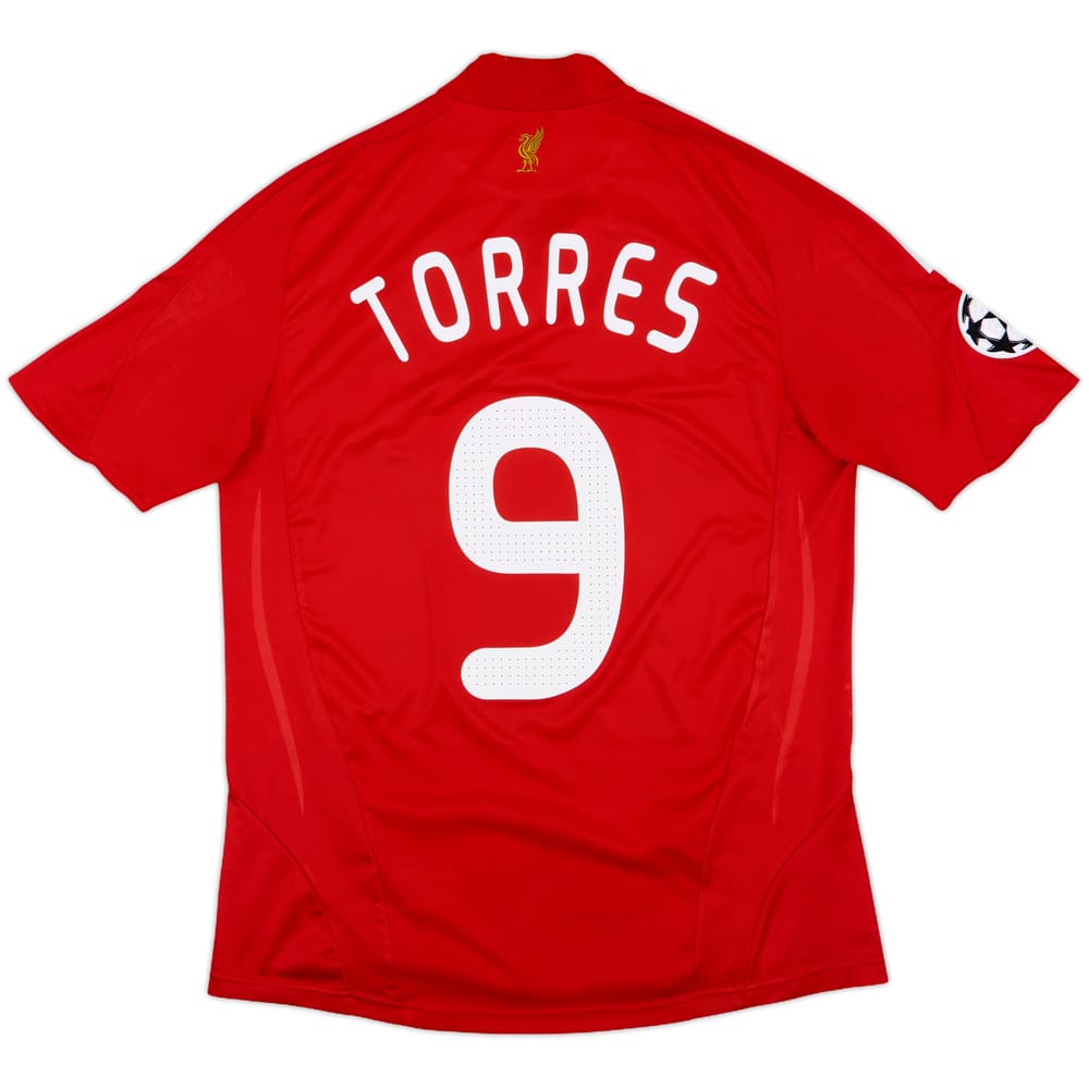 2008-10 Liverpool Home Shirt Torres #9 - 4/10 - (M)