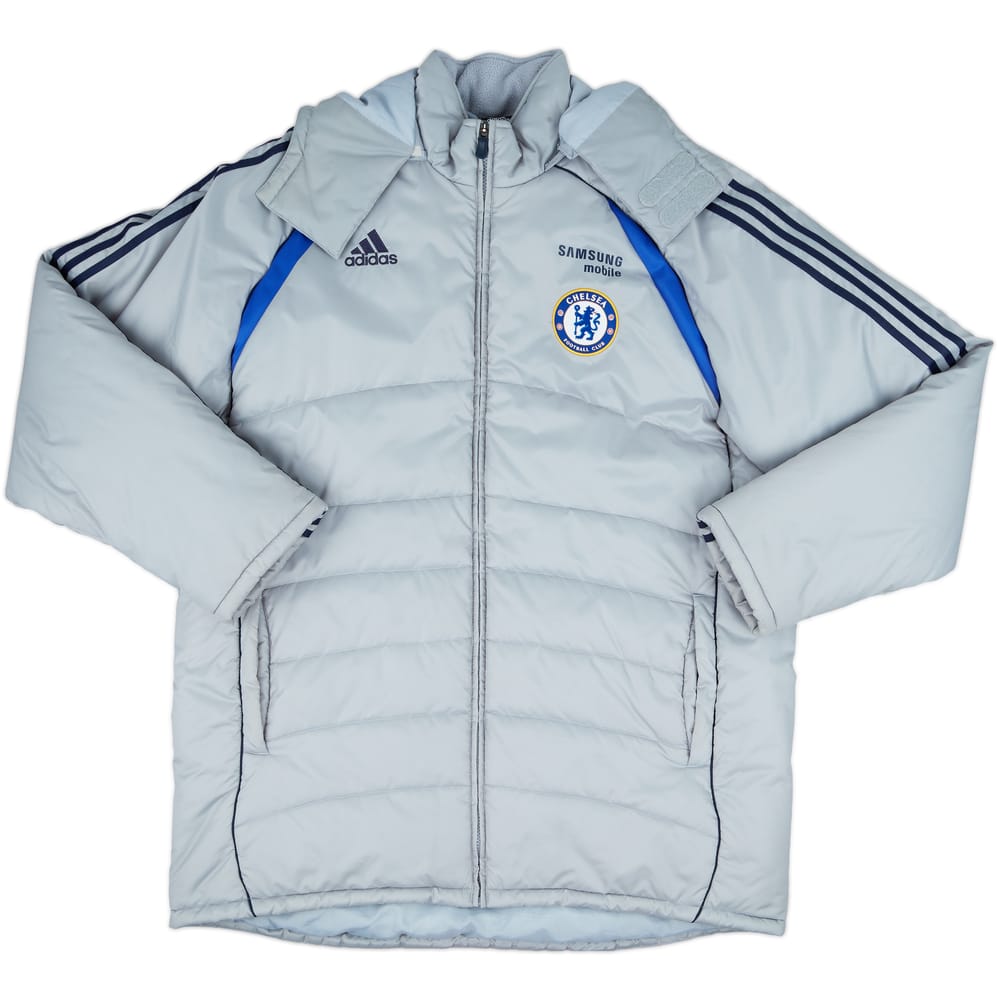 2006-07 Chelsea adidas Padded Bench Coat - 8/10 - (L/XL)