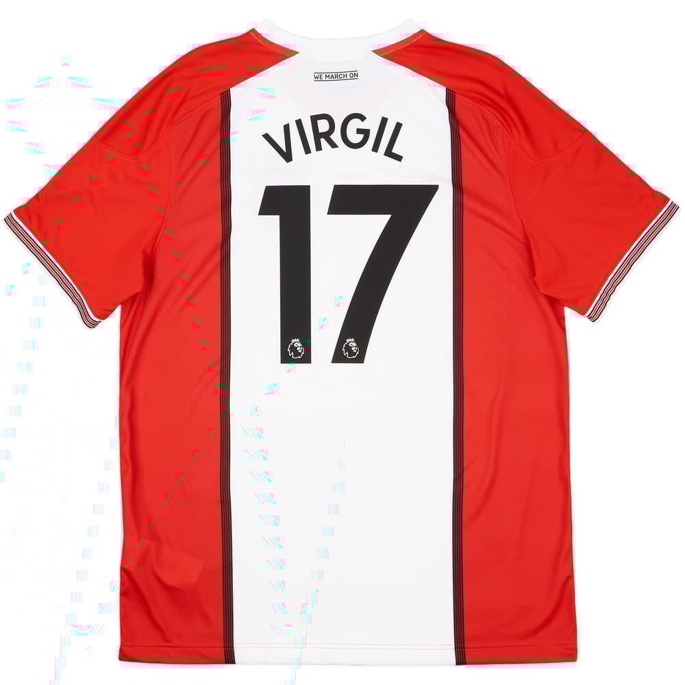 2017-18 Southampton Home Shirt Virgil #17 - 8/10 - (XL)